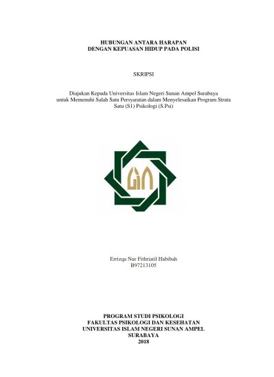 Top PDF Skripsi-Hubungan Kebahagiaan Dengan Kepuasan Hidup - 123dok.com