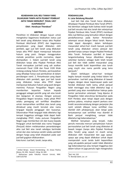 Lex Privatum Vol. V/No. 2/Mar-Apr/2017