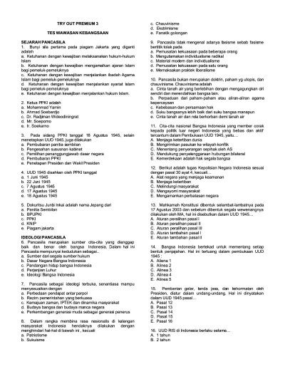 Tes skd cpns 2021 sudah semakin dekat, nih. Soal Dan Jawaban Try Out Tkd Cpns Edisi 10