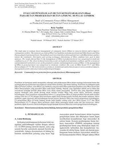 Hutan lindung adalah kawasan hutan yang mempunyai fungsi pokok sebagai perlindungan sistem penyangga kehidupan. I Pendahuluan 1 1 Latar Belakang Produksi Hutan Lindung Dan Hutan Konservasi Hutan Konservasi Adalah Kawasan