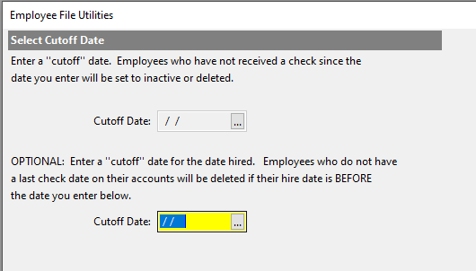 Datatech Payroll Update Employee File Pay Rates - Datatech