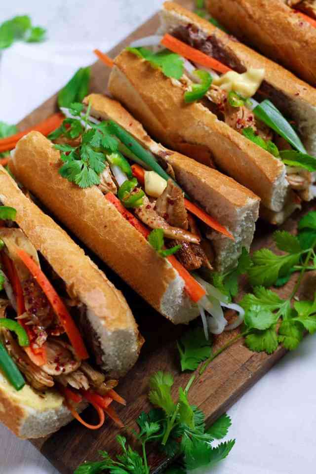 How To Make Vietnamese Chicken Roll Bánh Mì — Days of Jay
