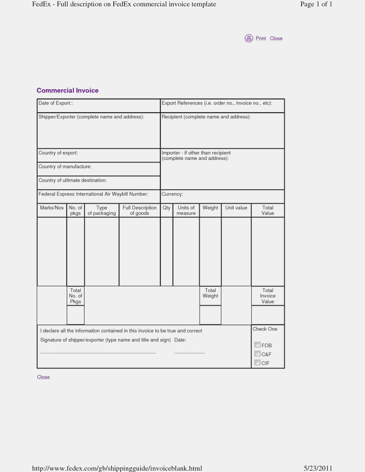 14 fedex invoice template fedex freight invoices invoice and