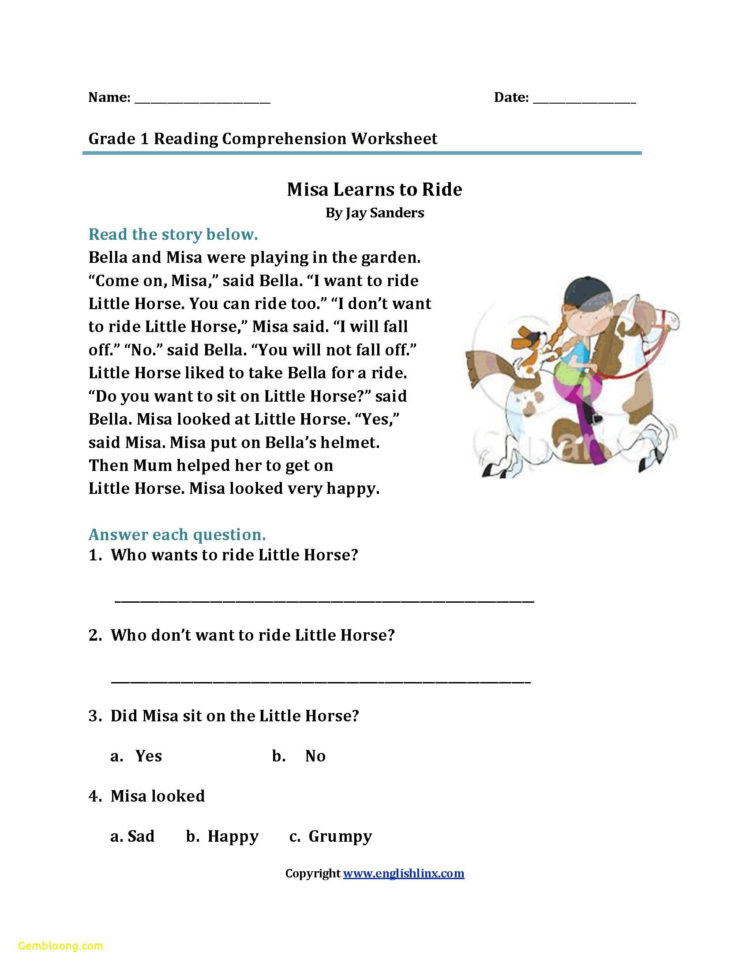 printable comprehension worksheets for grade 3 db excelcom