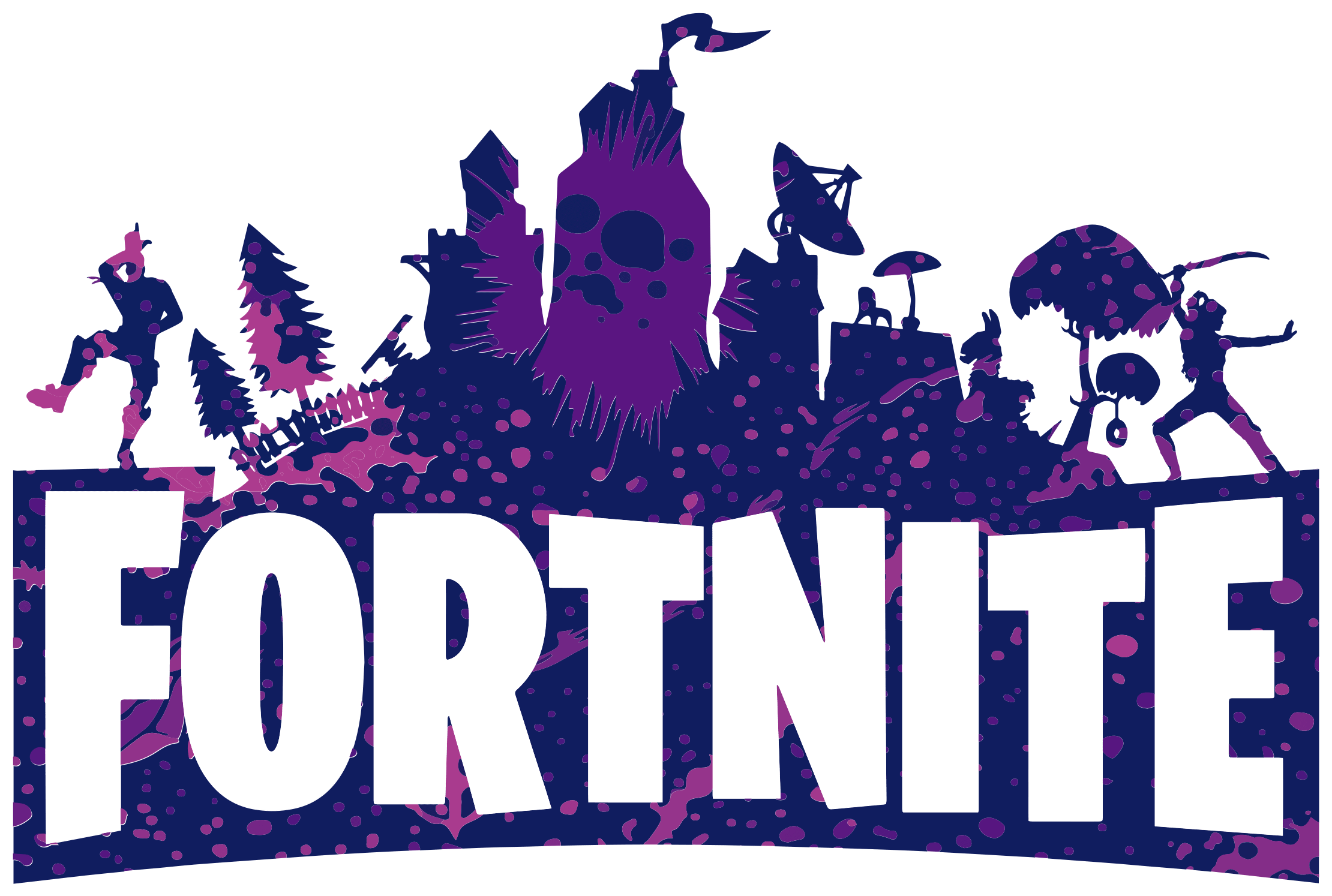 Stickers Games Fortnite Logo Tenstickers