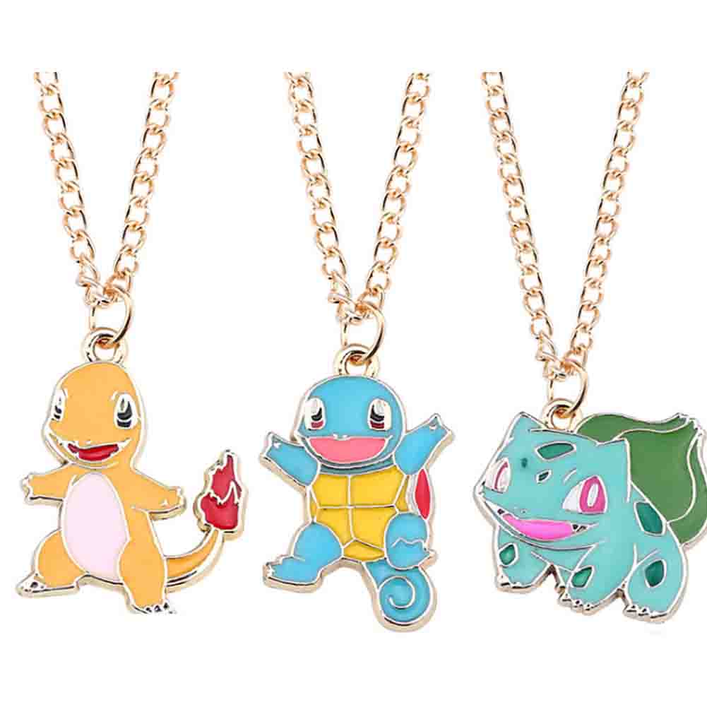 Pokemon Bulbasaur Charmander Squirtle Necklace Pendant Anime Jewelry Cosplay Wholesale Online Wholesale For Popular Electronics Fashion Clothing Shoes Jewelry