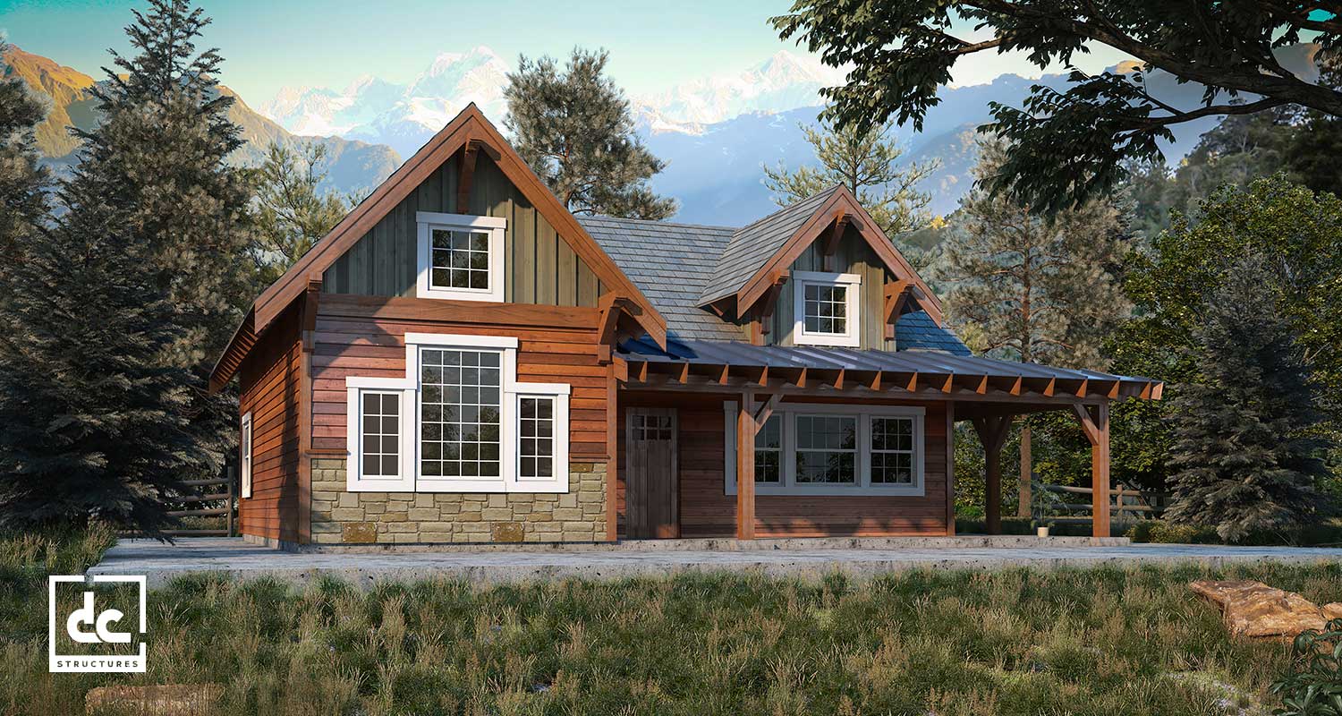 How much does it cost to rent a vacation rental in rogue . Rogue Cabin Kit - 2 Bedroom Cabin Plan - DC Structures