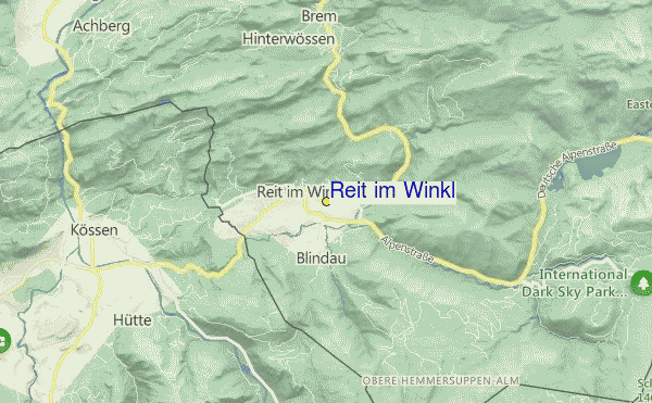 Günstige wohnung in reit im winkl mieten oder kaufen. Reit im Winkl Ski Resort Guide, Lagenkarte Reit im Winkl