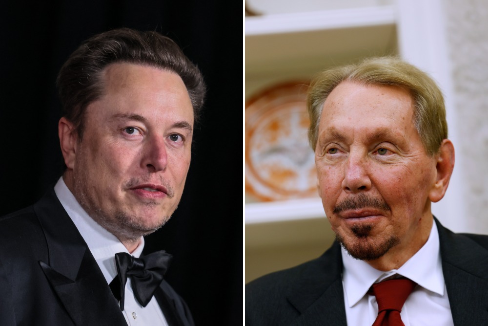 Elon Musk & Larry Ellison Will Join Forces To Boost Both Starlink And Skydance, John Malone Predicts Elon Musk & Larry Ellison Will Join Forces To Boost Both Starlink And Skydance, John Malone Predicts