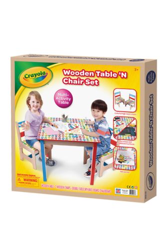 childrens table and chairs crayola