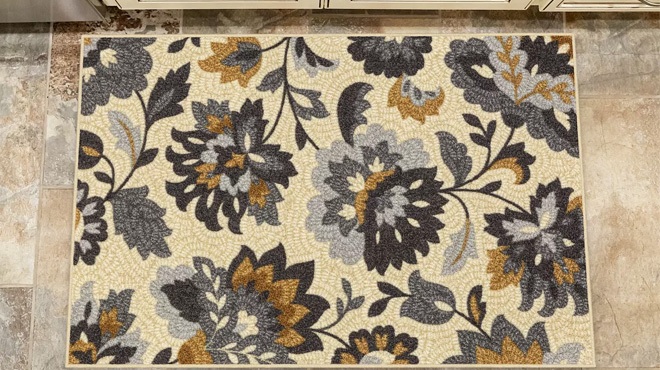 It may seem a crazy idea, but if you stop to think it has more advantages than you thought. Kohls Maples Eden Washable Kitchen Throw Rug 20 30 Slice Only 9 99 Reg 20 Free Pickup Dealing In Deals