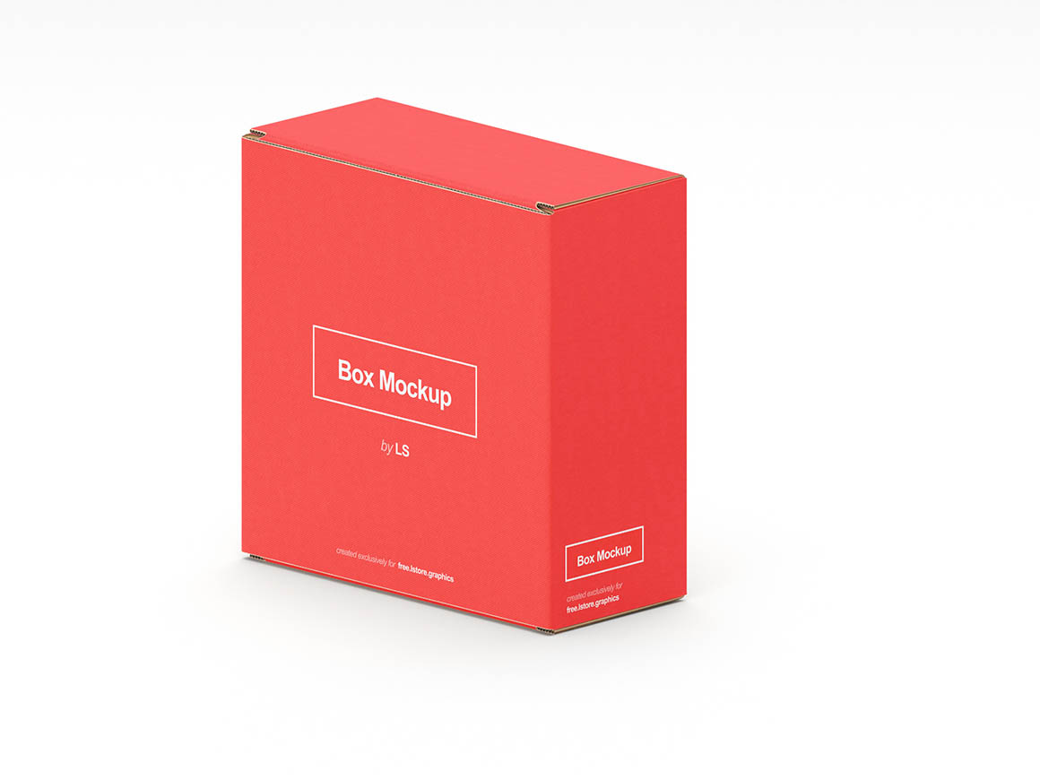 7 Free Paper Box Mockups — Discounted