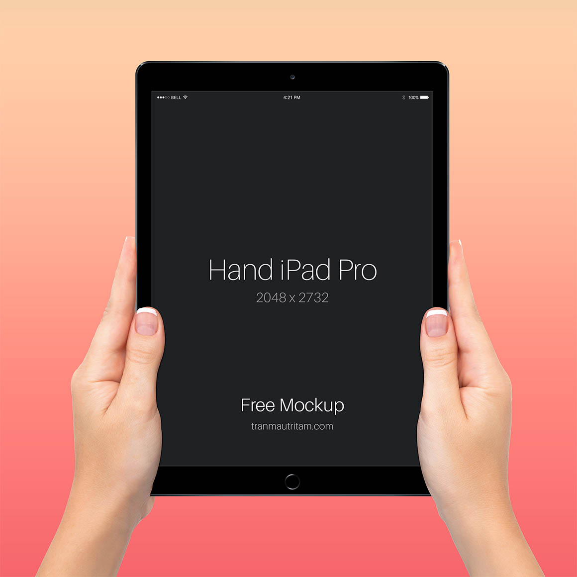 Free ipad mini mockup with a . Free Ipad In Hand Mockup Free Download Mockup