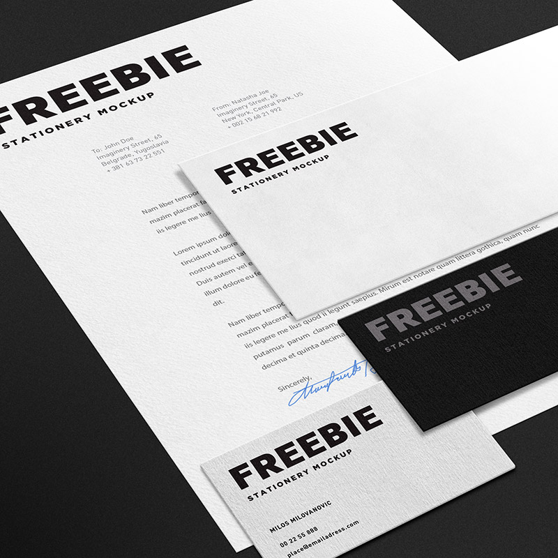 Here's the best free stationery mockups such as branding mockup, folder mockup, letterhead mockup, branding identity mockup, identity mockup, . Free Stationary Mock Up Dealjumbo Com Discounted Design Bundles With Extended License