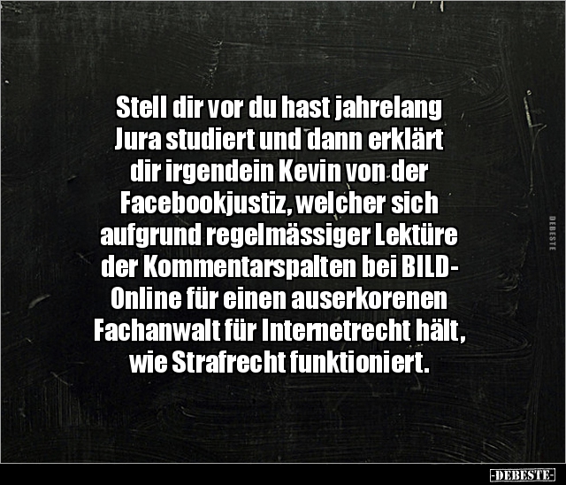 Stell Dir Vor Du Hast Jahrelang Jura Studiert Und Dann.. | Lustige Bilder, Sprüche, Witze, Echt Lustig 548_x_640_jpg