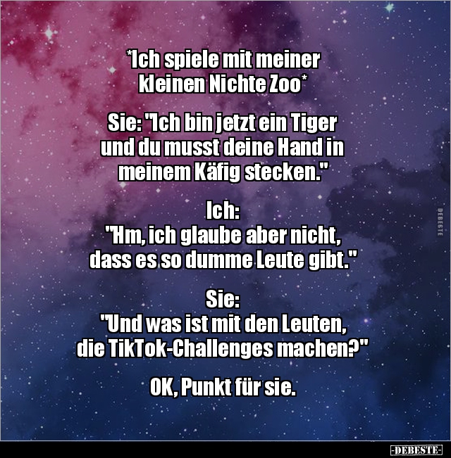 Ich Spiele Mit Meiner Kleinen Nichte Zoo*... | Lustige Bilder, Sprüche, Witze, Echt Lustig 651_x_640_jpg
