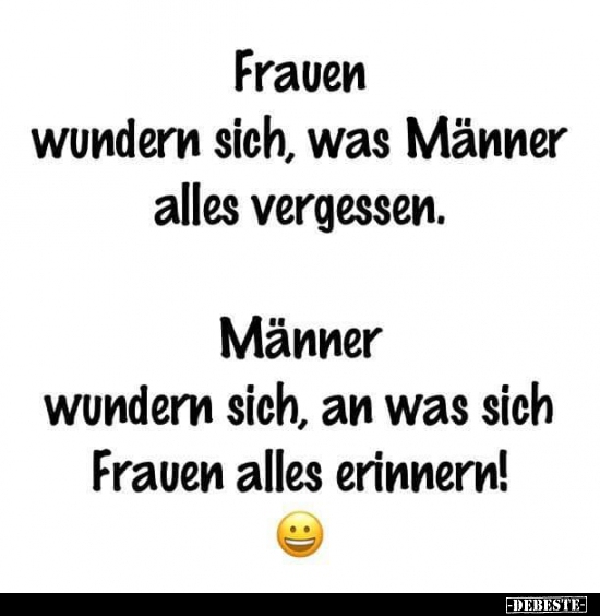 Frauen Wundern Sich, Was Männer Alles Vergessen.. | Lustige Bilder, Sprüche, Witze, Echt Lustig 564_x_550_jpg