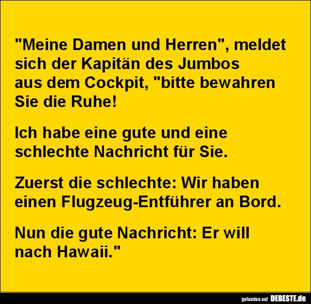 Meine Damen Und Herren", Meldet Sich Der Kapitän.. | Lustige Bilder, Sprüche, Witze, Echt Lustig 625_x_640_jpg