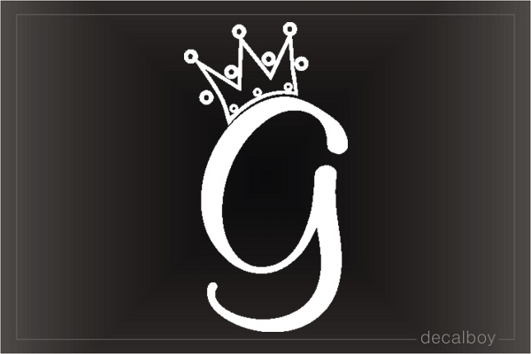 Crown Letter G Initial Decal 400_x_600_jpg