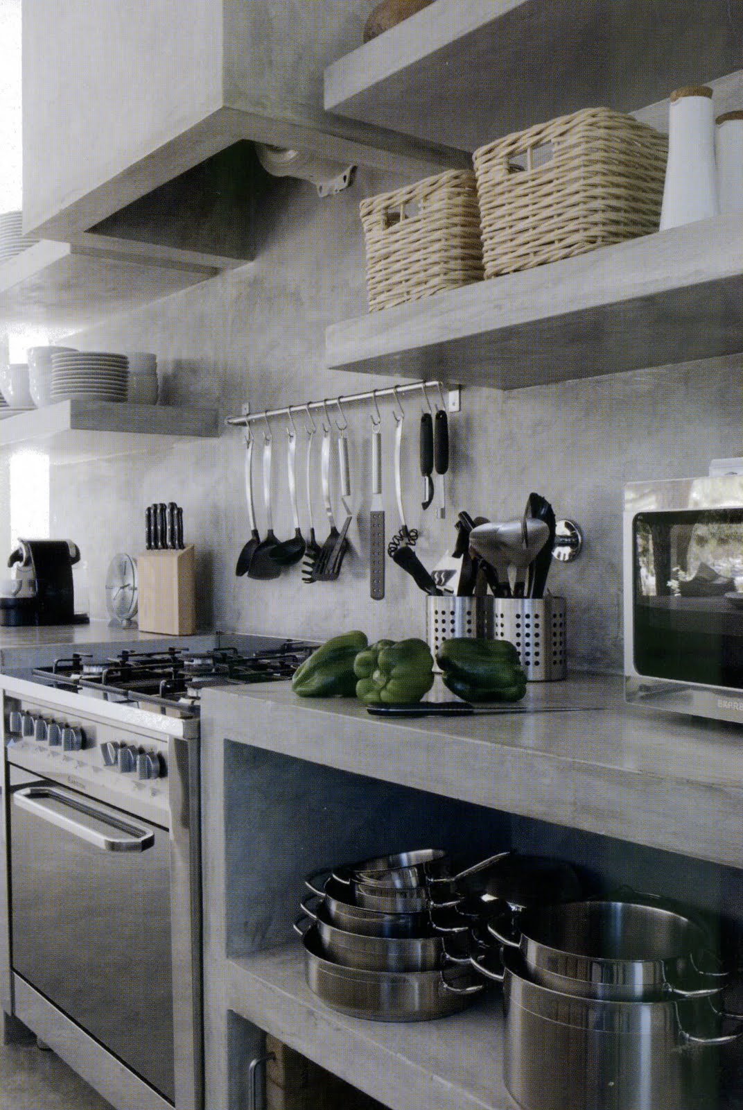 We used martha stewart's maidstone cabinets in heavy cream. 66 Gray Kitchen Design Ideas | Unique kitchen decor