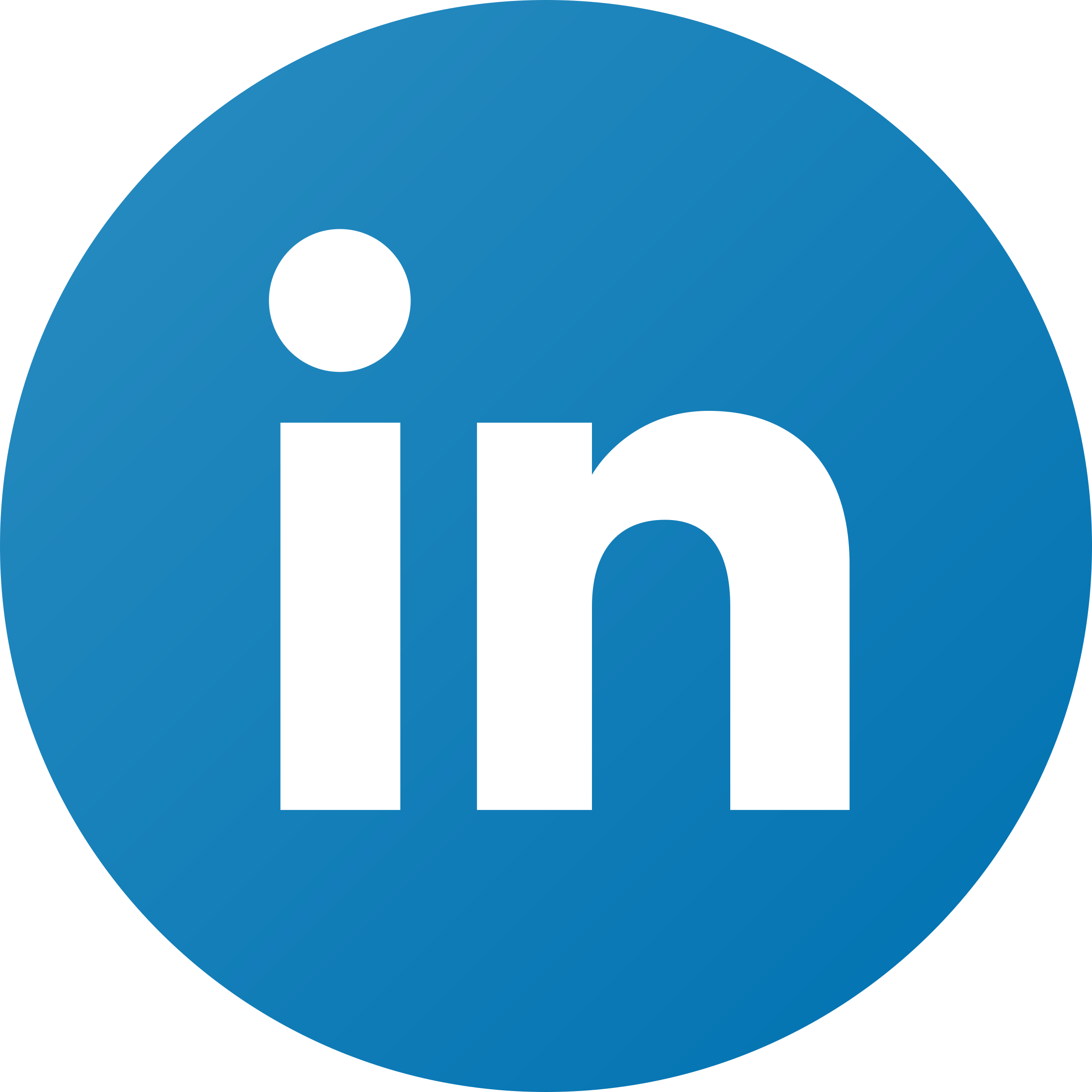 Linkedin Round Logo