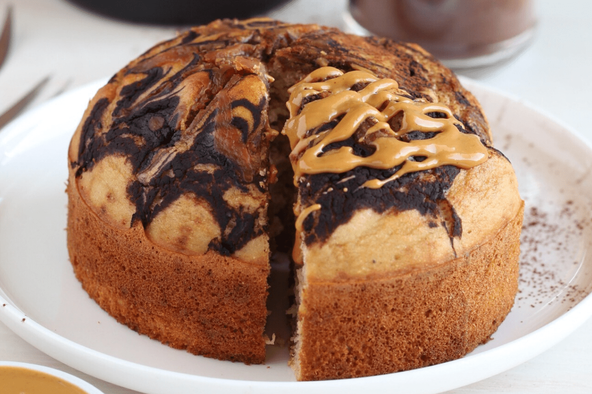 Torta Marmorizzata Al Burro D Arachidi Delicious Breakfast