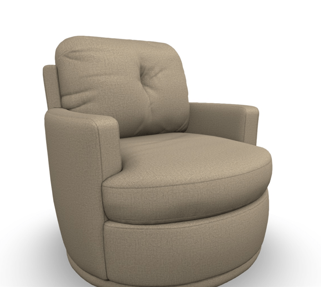 Skipper Swivel Chair- Desert