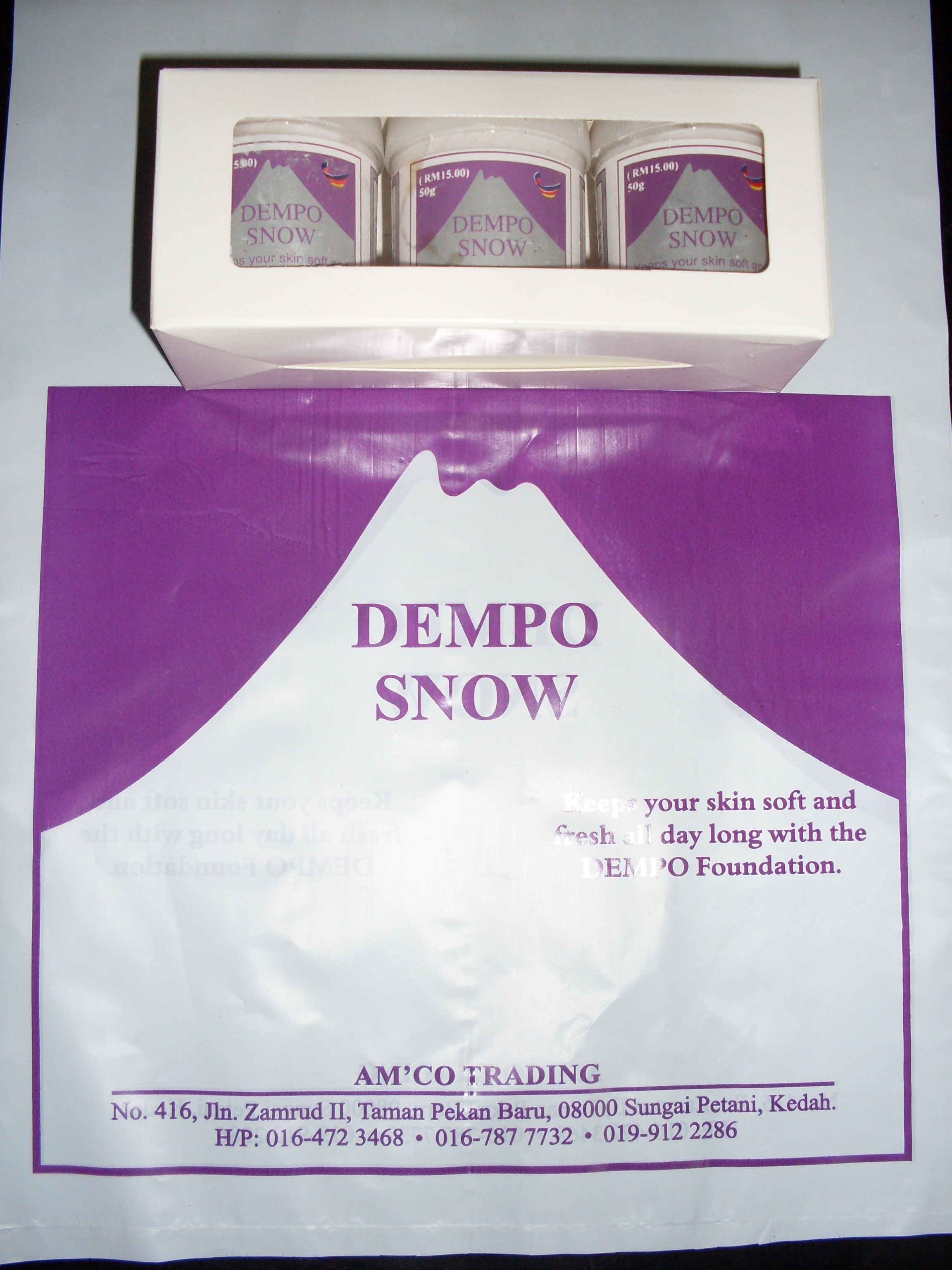 Merit Khasiat Dempo Snow Dempo Snow