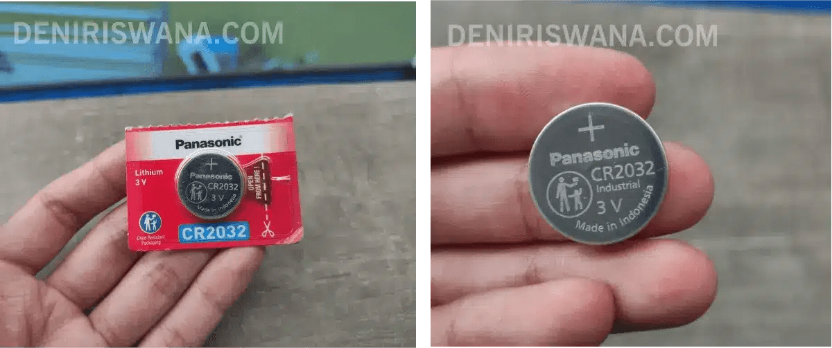 Baterai Tipe CR2032 Untuk Remote Keyless Motor
