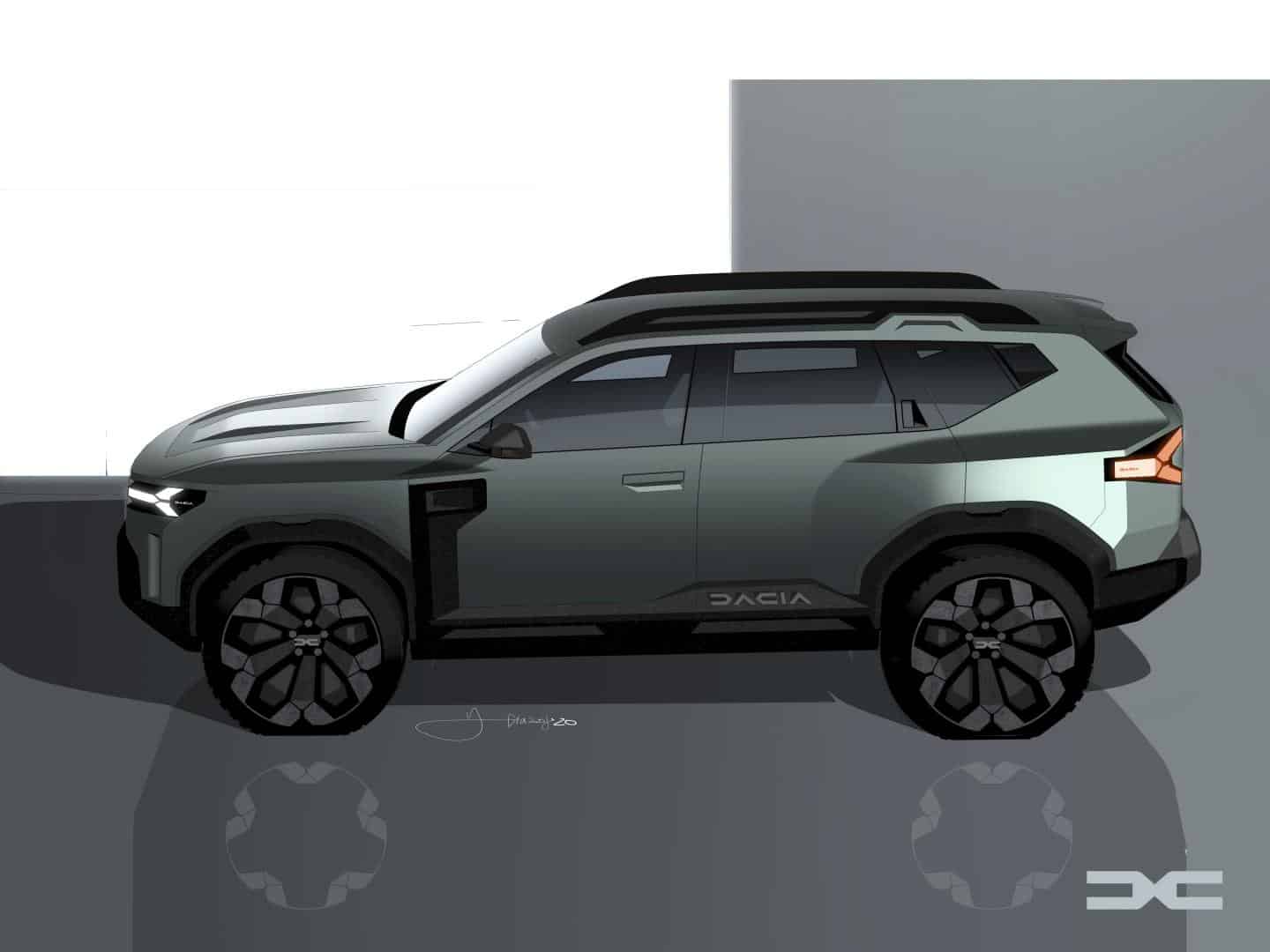Bigster Concept: Dacias neues Flaggschiff 3 Bigster, Concept Car, Studie, SUV, Dacia, 2021