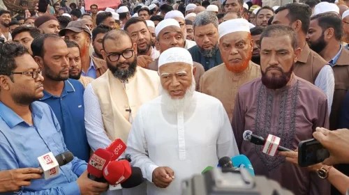বাজারের চাঁদাবাজি ও সিন্ডিকেট রুখতে প্রতিরোধের ডাক বিরোধীদলীয় নেতার