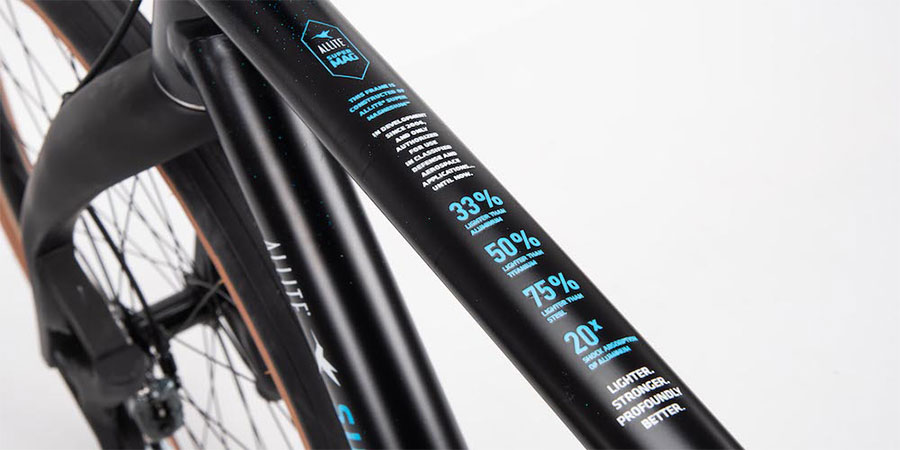 super magnesium bike frame