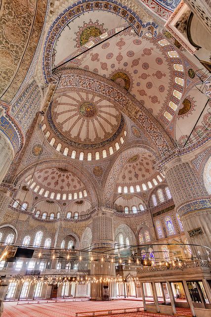 Download and buy this stock image: 40+ Beautiful Mosque Ceilings That Highlight Islamic