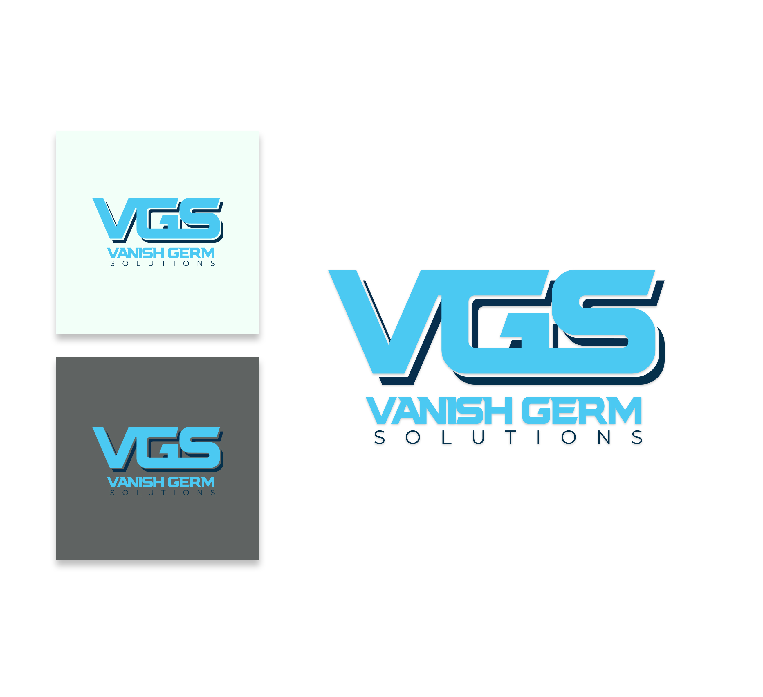 Logo Design 606 Vanish Germ Solutions Design Project Designcontest
