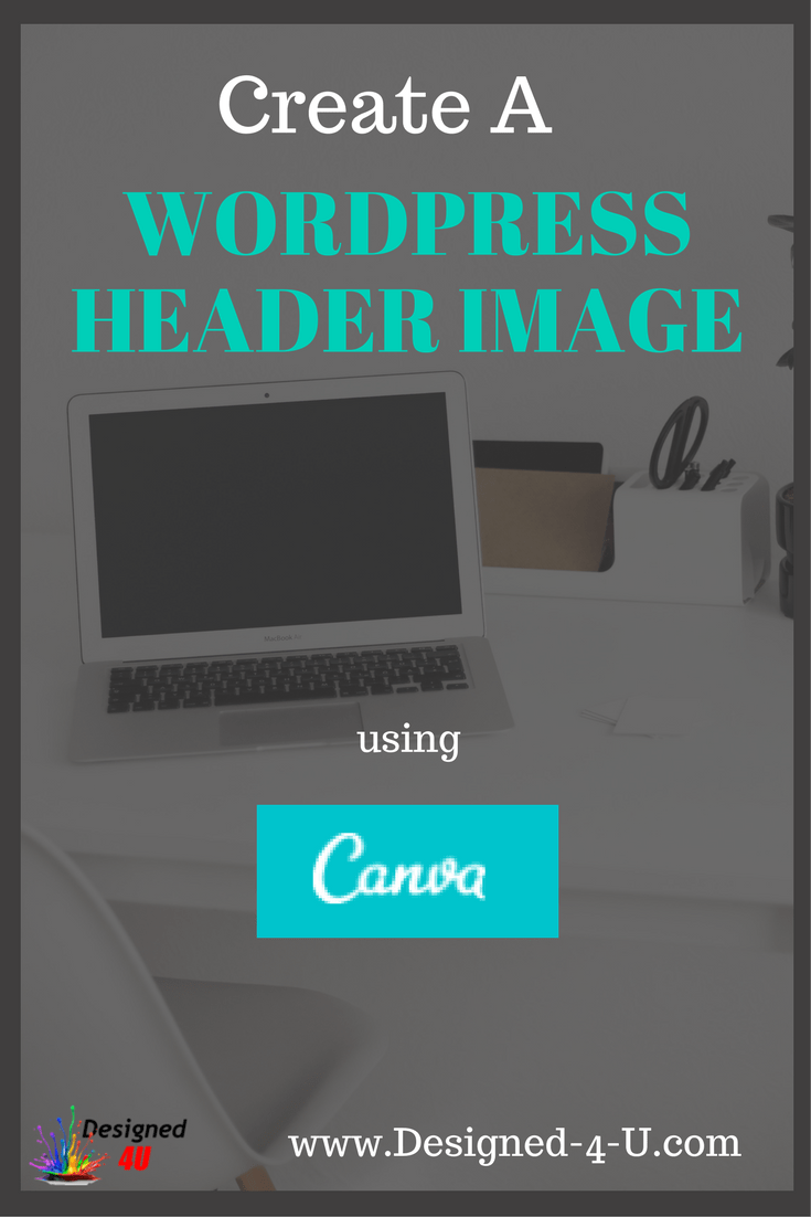 You may not see the header image that you previously set after changing. Create a Wordpress blog header image using Canva