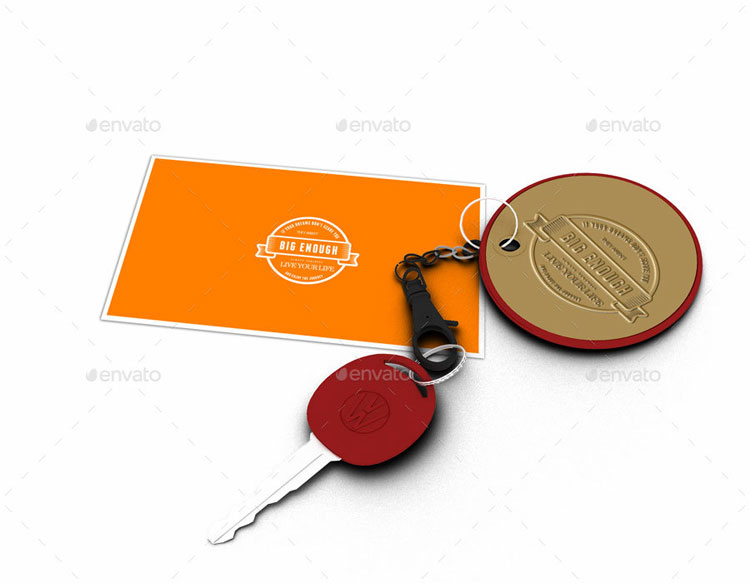 Inside psd file you can change the circular artwork as well as the base color of . 7 Free Premium Keychain Psd Mockup Designerslib Com