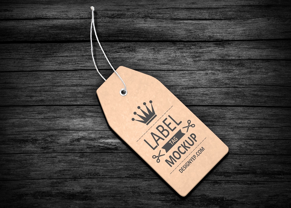 Apparel Label Tag PSD Mockup Download For Free DesignHooks
