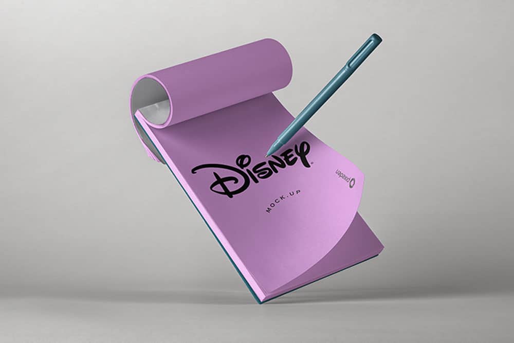 Great for light and back colors. Free Download Notepad Mockup In Psd For Presentation Designhooks