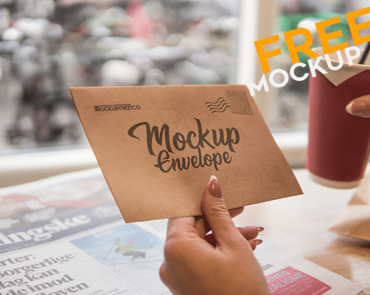 Envelope Mockup Download for Free in PSD Format DesignHooks