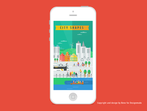 The first screen is where your video will play, and the second will be the screen to which it transitions. How To Create A Splash Screen Illustration Designmodo