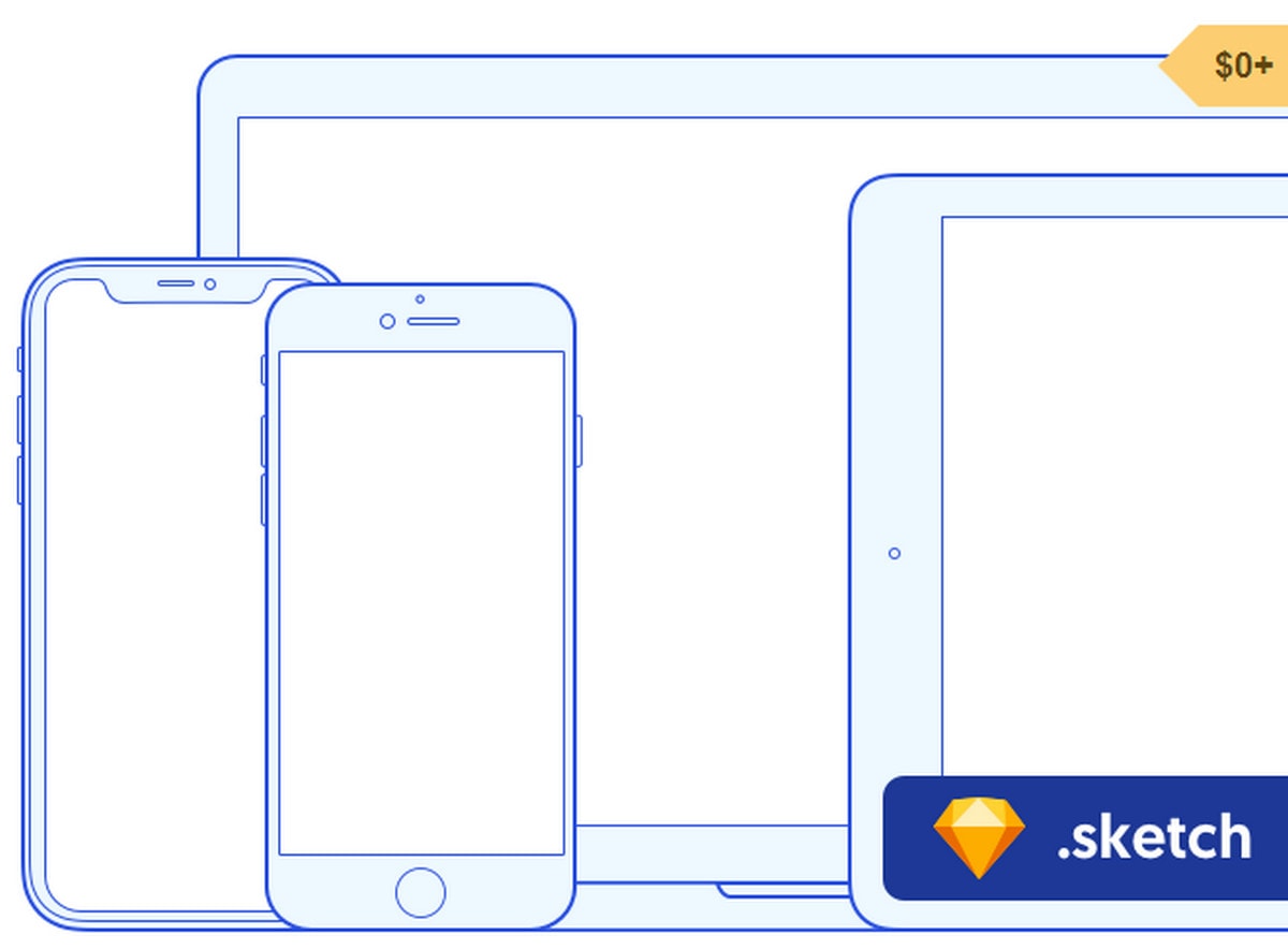 A fantastic collection of mobile device mockups(nokia, lumia, htc one, nexus, samsung galaxy and of course the iphone) available for sketch. Free Mobile Device Mockups For Presentations Designmodo