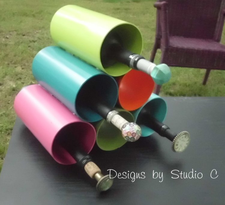 How to Make a Wine Rack with PVC