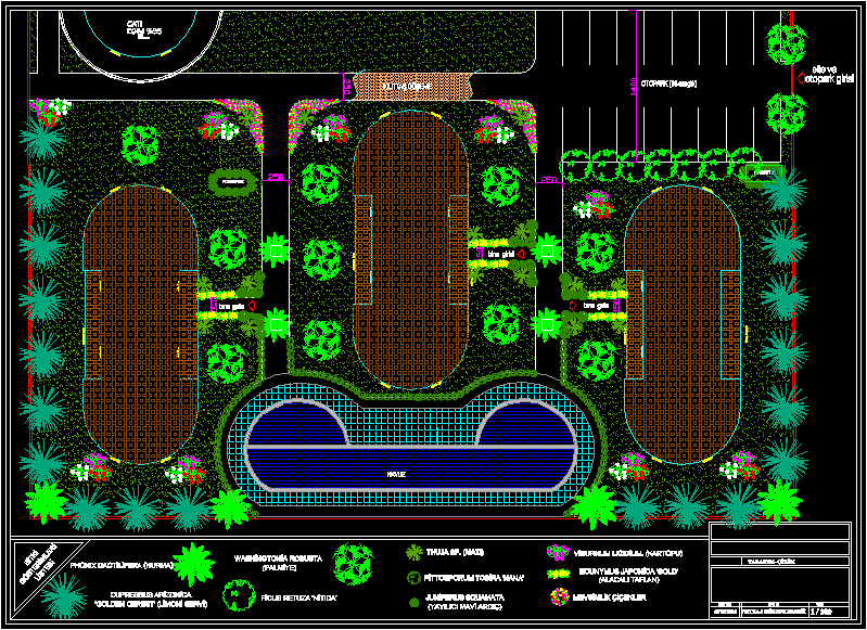 Decide on a goal for your event and build your event around your target audience's interests. Building Estate Landscape Project DWG Full Project for