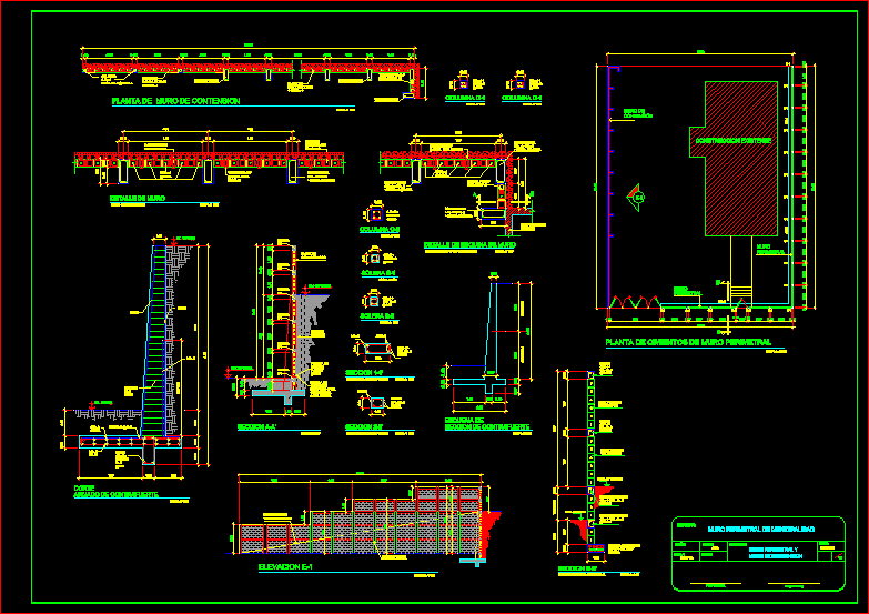 Add vintage appeal to a room by incorporating a motif t. Retaining Wall Design DWG Block for AutoCAD ⢠Designs CAD