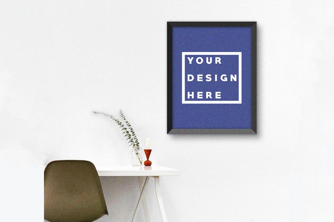 Office mockup allows you to showcase your wall artwork. 50 Best Poster Mockup Templates 2022 Design Shack