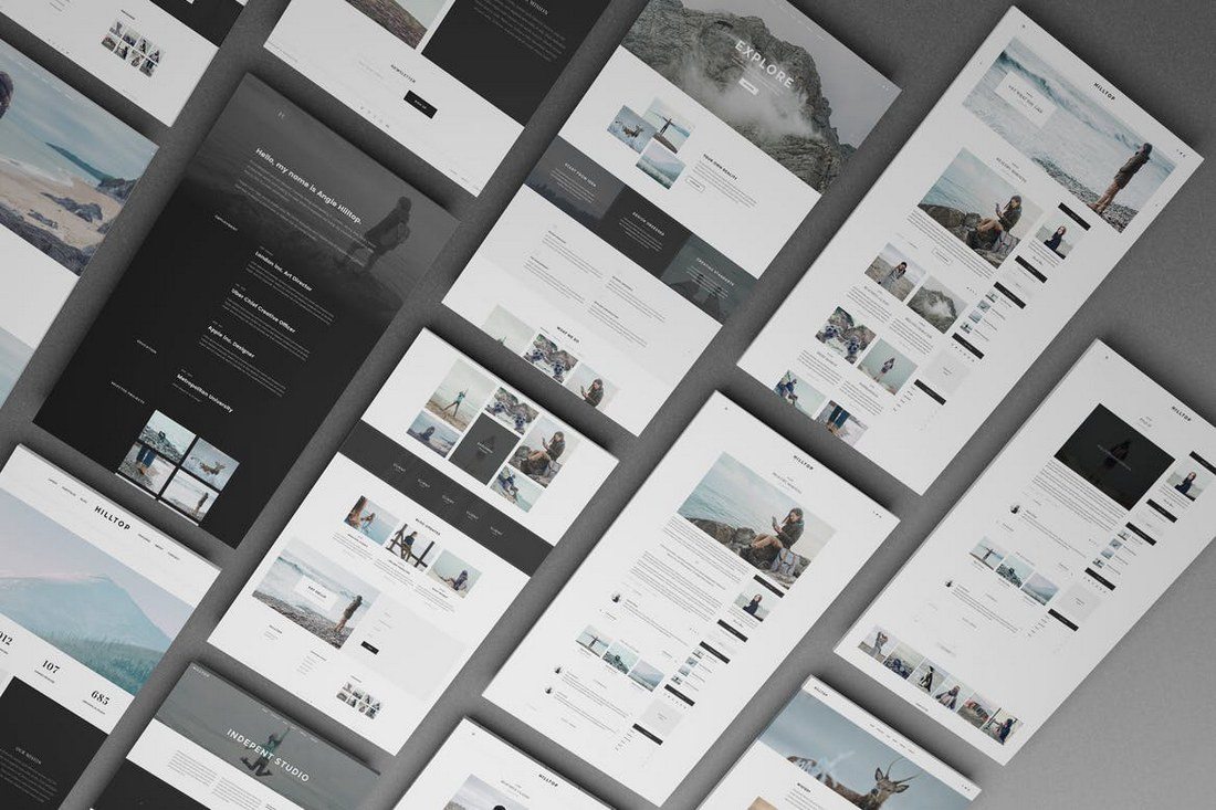 Realistic 3d web presentation psd mockup to showcase your web design in a modern manner. 50 Best Website Psd Mockups Tools 2022 Design Shack