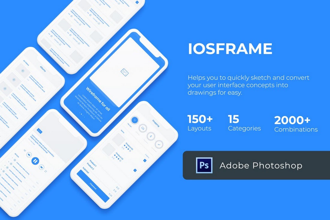 Similar to website wireframing, app wireframes are used to visually represent a mobile app's interface, as well as how users will interact with it. 30 Mobile App Wireframe Templates Iphone Android Design Shack