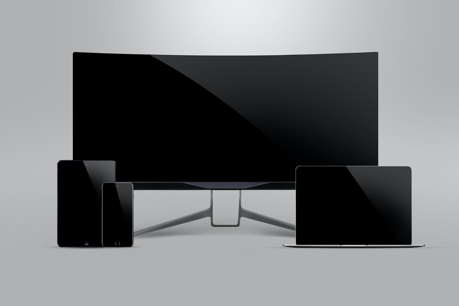 JPG Apple devices website mockup screen psd file to perfectly present the responsiveness of the web design or web template. 40 Best Responsive Website App Mockup Templates Design Shack