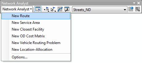 Analyse d’itinéraires—ArcMap | Documentation