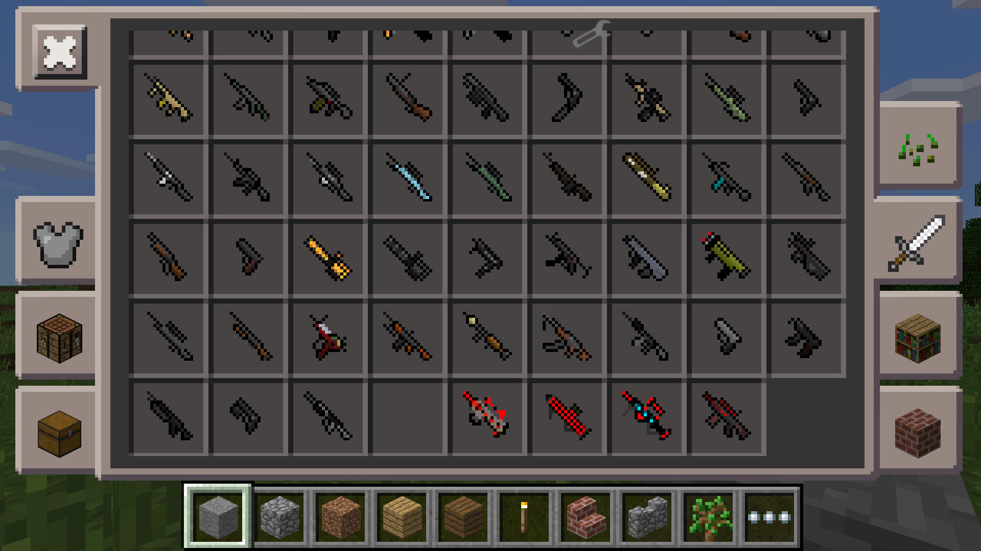 бесплатные моды оружие на майнкрафт 1.21.1 #16